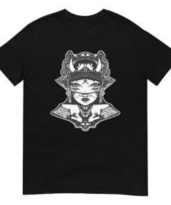 camiseta unissex com mangas curtas